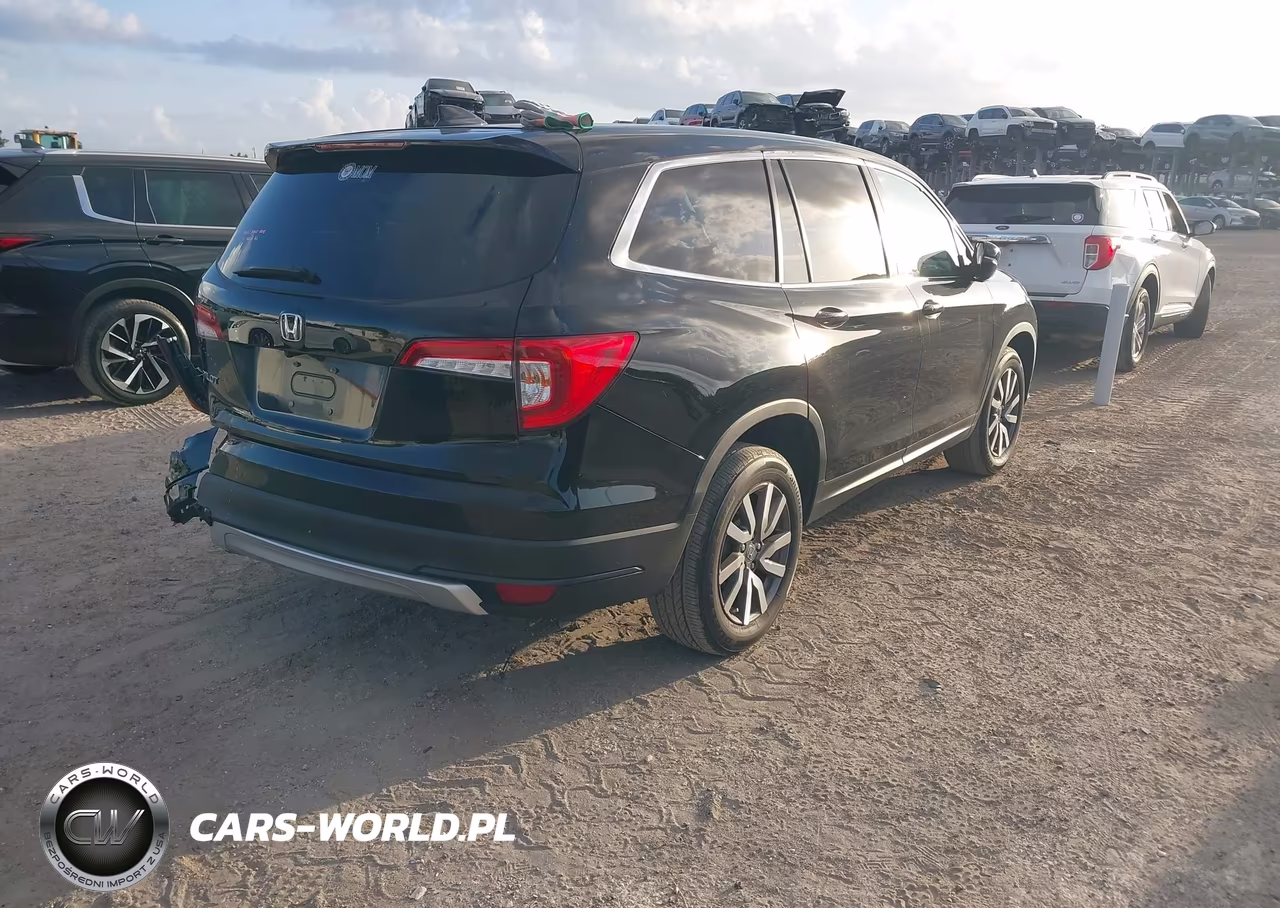 2022 Honda Pilot 2Wd Ex-L VIN:5FNYF5H52NB013128 - 4
