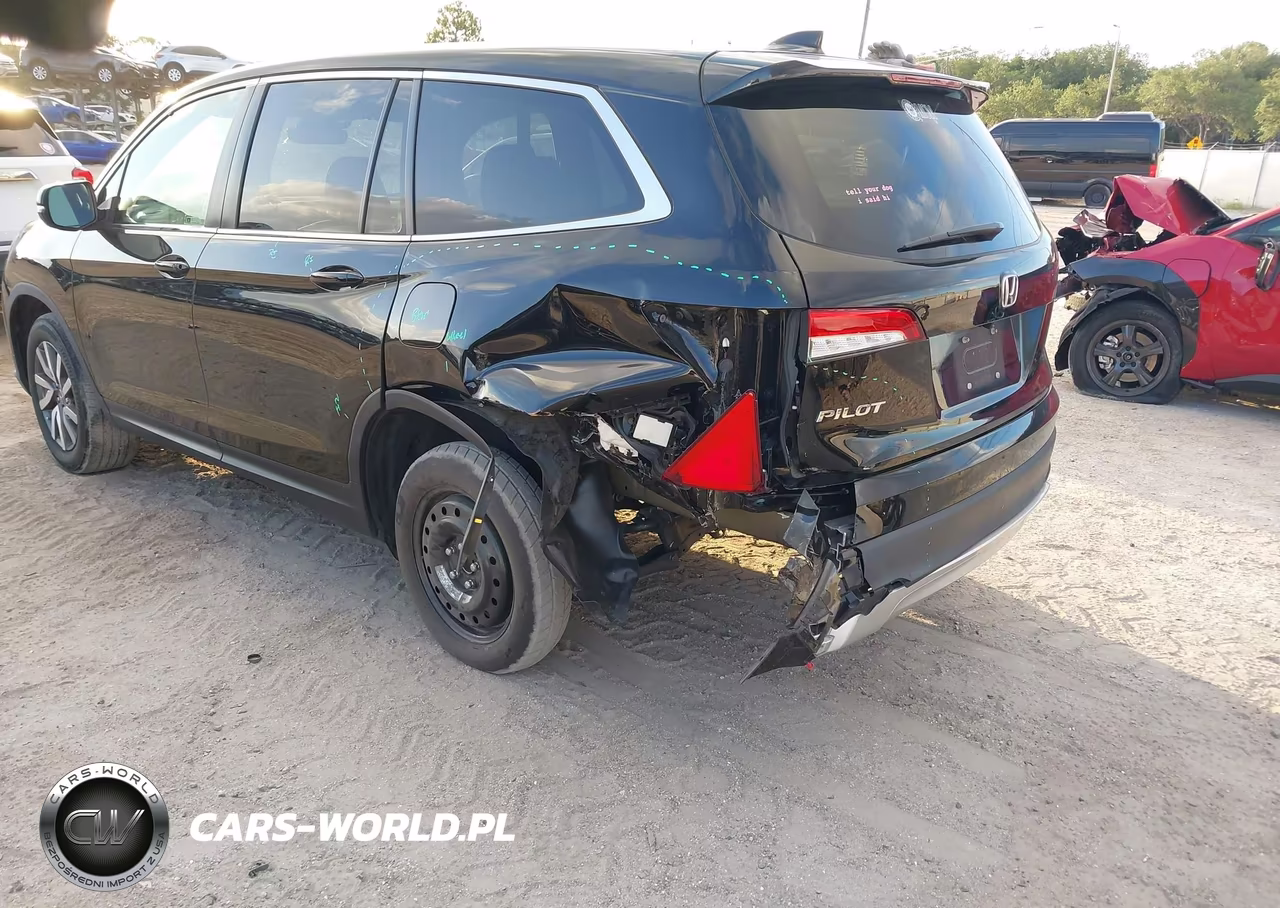 2022 Honda Pilot 2Wd Ex-L VIN:5FNYF5H52NB013128 - 6