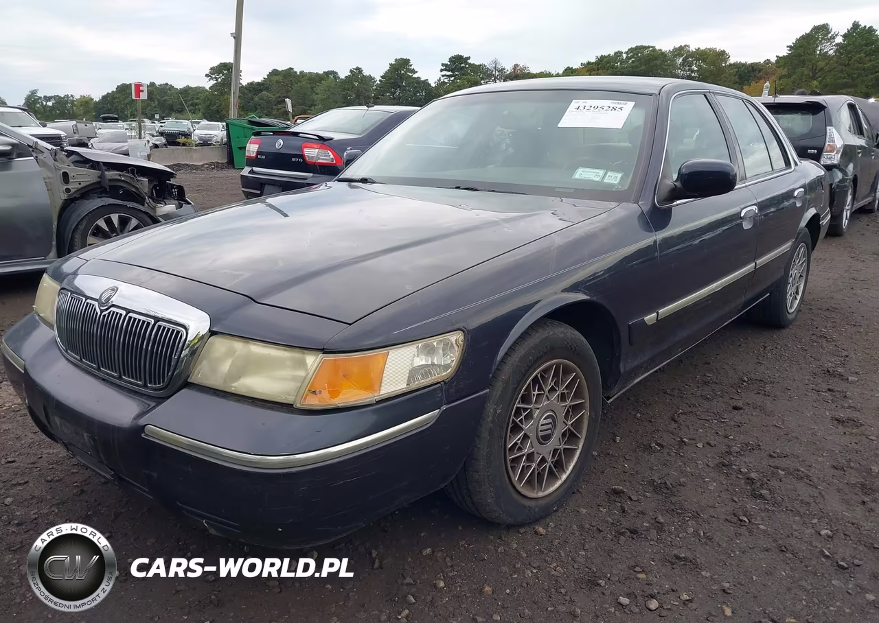 2000 Mercury Grand Marquis Gs VIN:2MEFM74W4YX654288 - 2