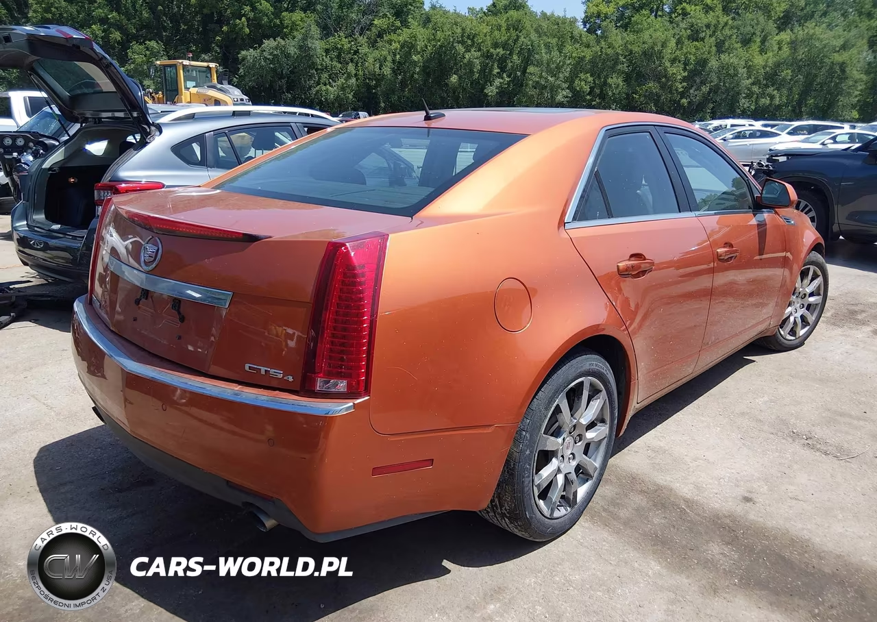 2008 Cadillac Cts Awd W-1Sb VIN:1G6DT57V080186175 - 4