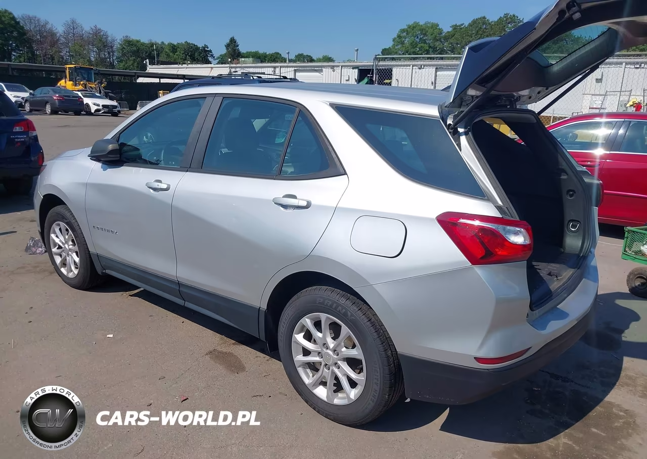 2020 Chevrolet Equinox Awd Ls VIN:3GNAXSEVXLS645503 - 3