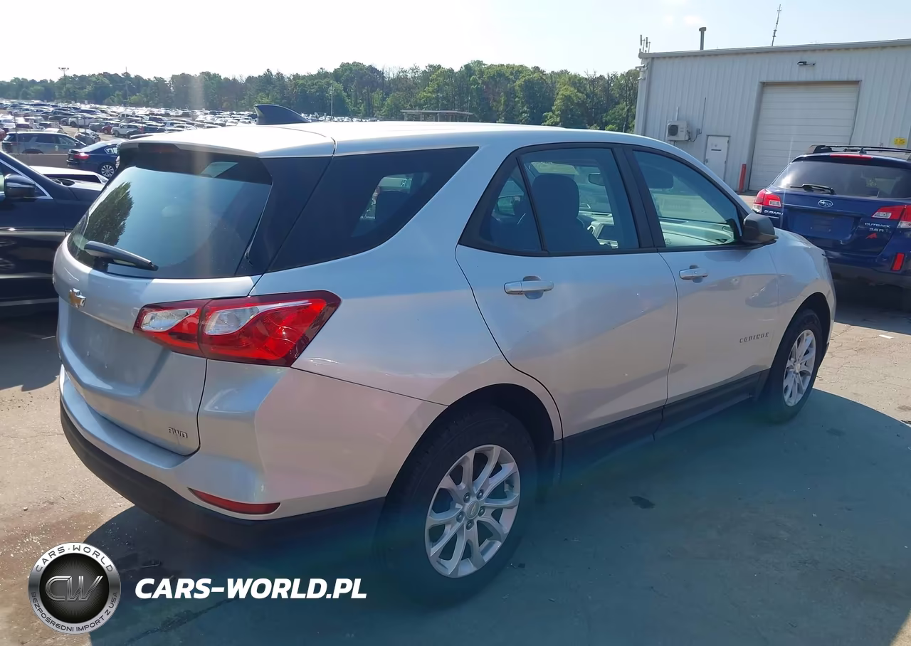 2020 Chevrolet Equinox Awd Ls VIN:3GNAXSEVXLS645503 - 4