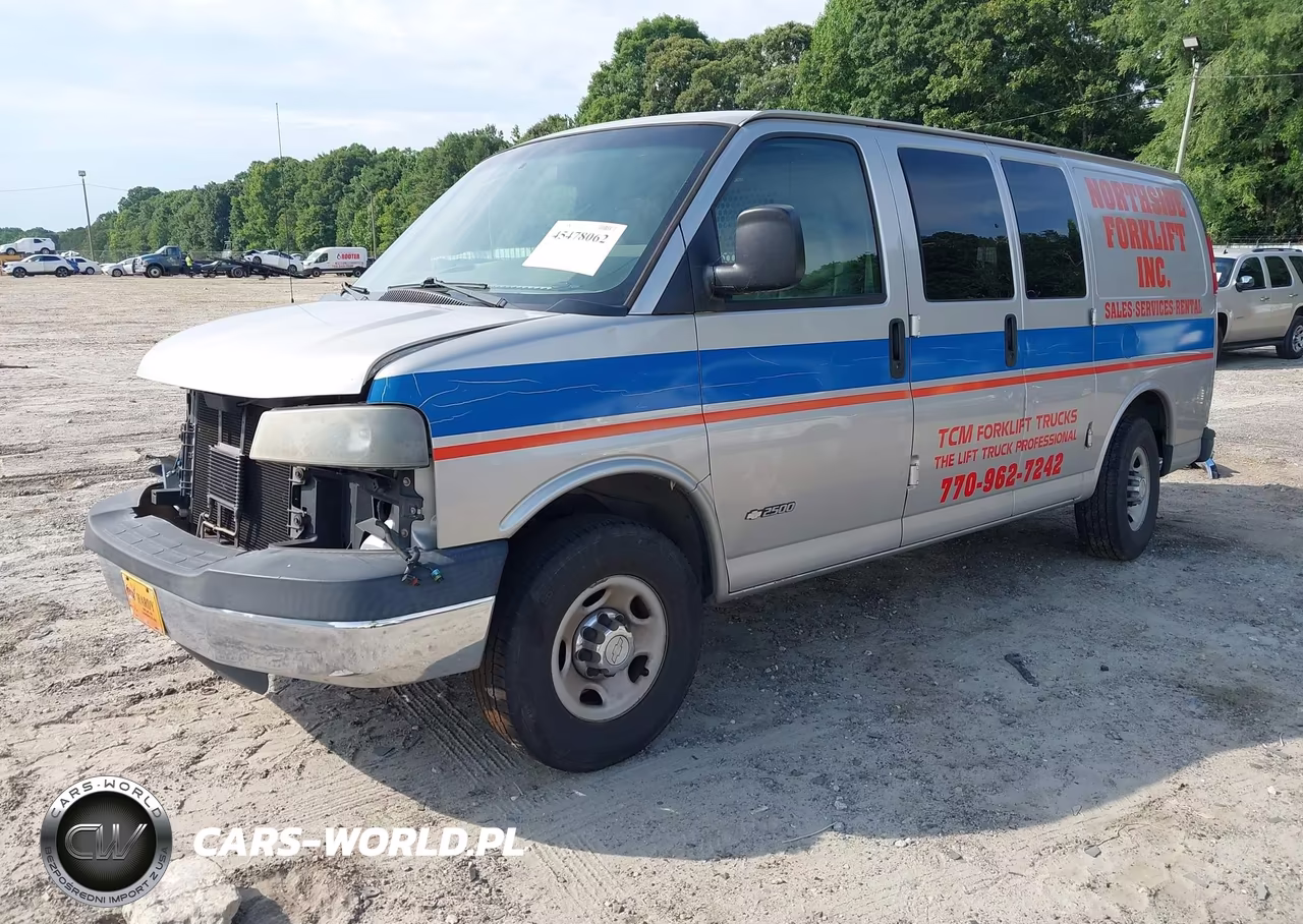 2006 Chevrolet Express Work Van VIN:1GCGG25V861255749 - 2