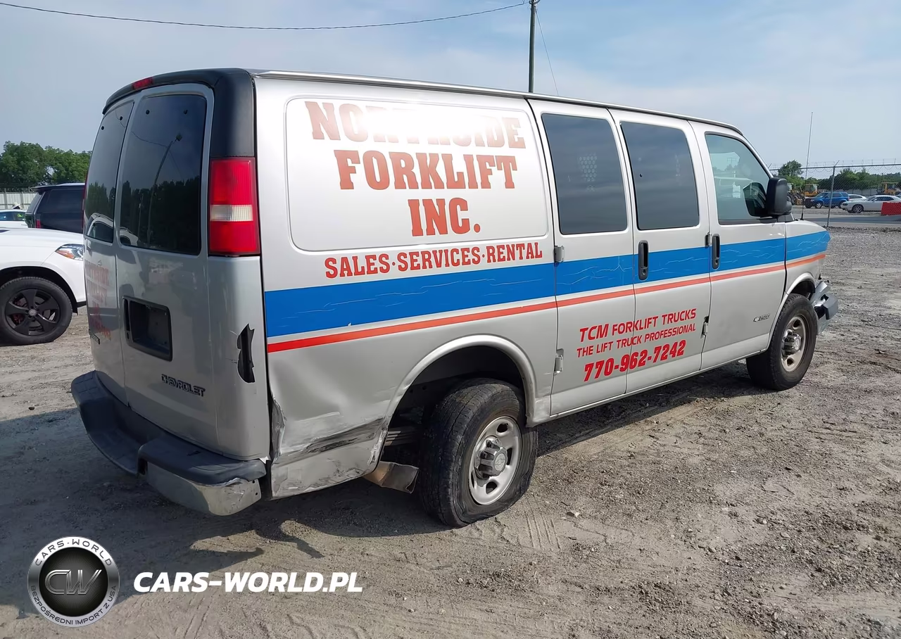 2006 Chevrolet Express Work Van VIN:1GCGG25V861255749 - 4