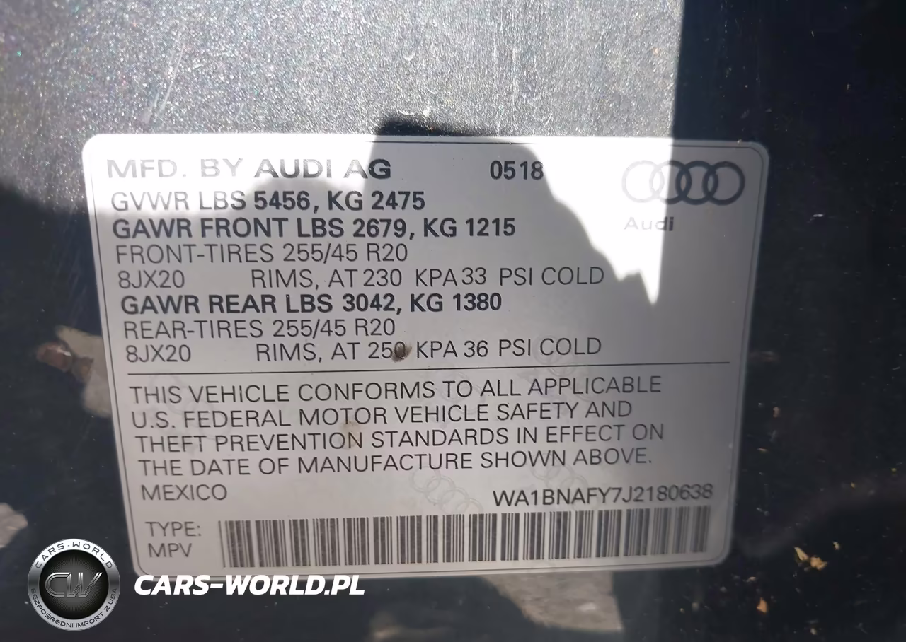 2018 Audi Q5 2.0T Premium-2.0T Tech Premium VIN:WA1BNAFY7J2180638 - 9