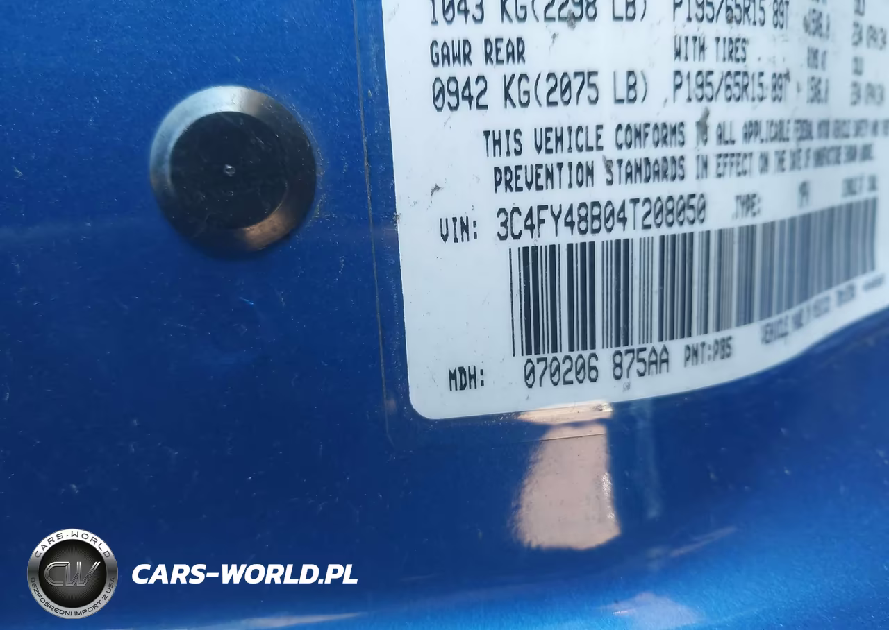 2004 Chrysler Pt Cruiser VIN:3C4FY48B04T208050 - 9