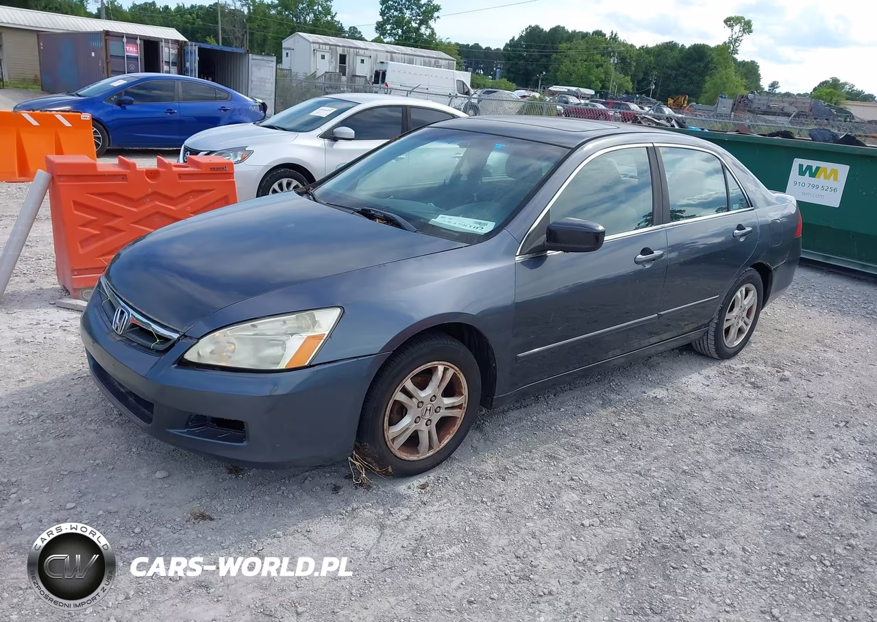 2007 Honda Accord 2.4 Ex VIN:1HGCM56717A217680 - 2