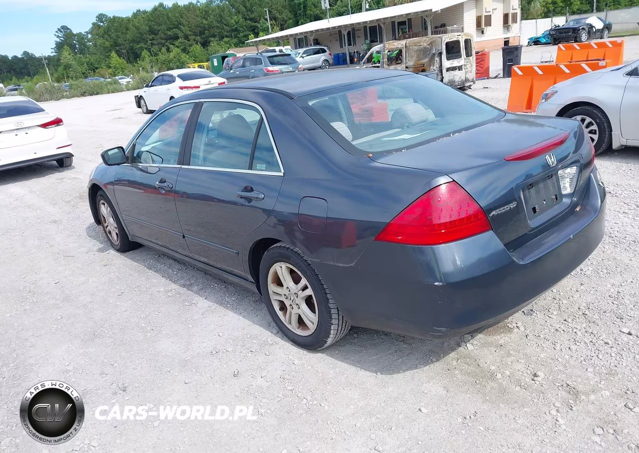 2007 Honda Accord 2.4 Ex VIN:1HGCM56717A217680 - 3