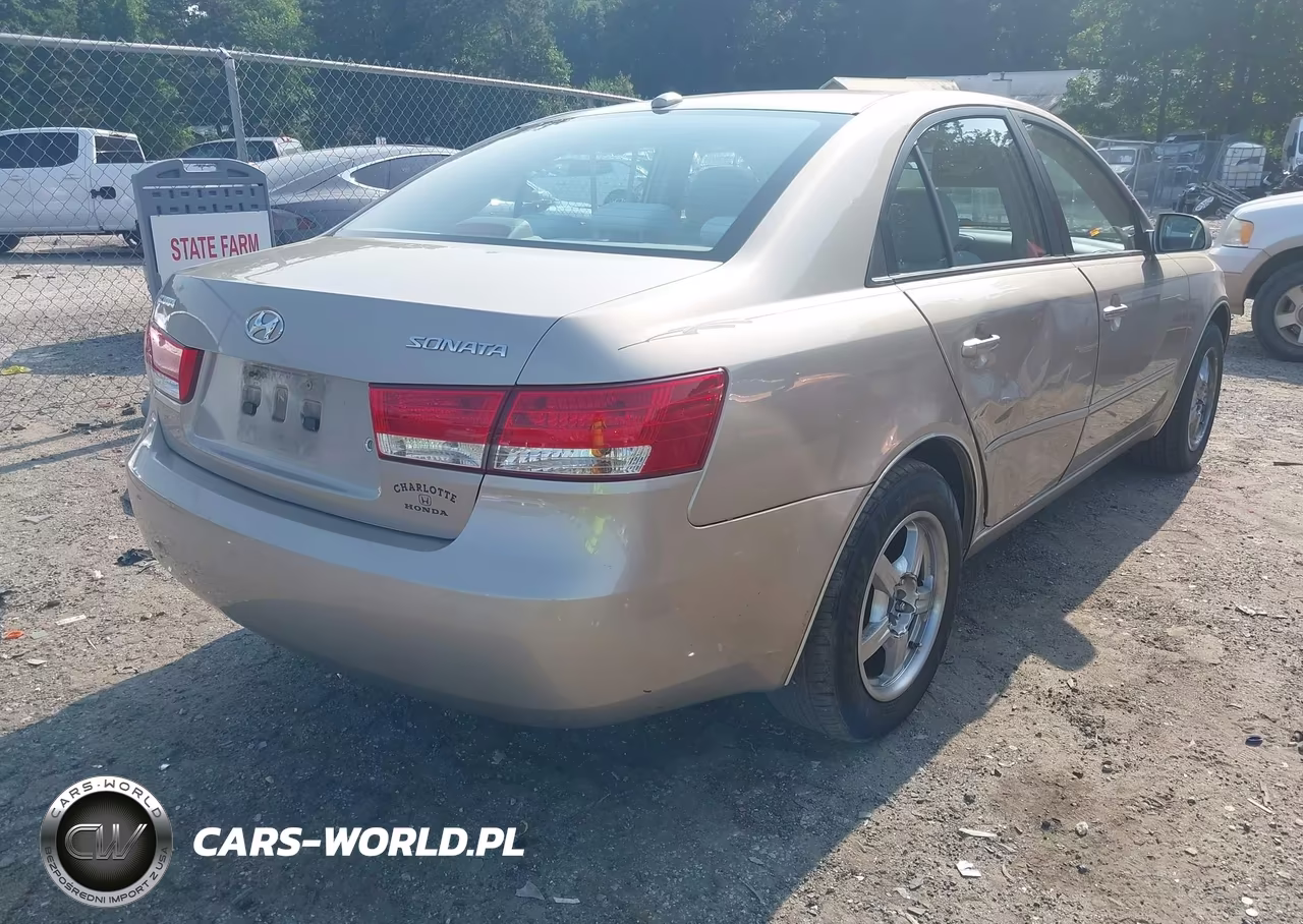 2008 Hyundai Sonata Gls VIN:5NPET46C88H382041 - 4