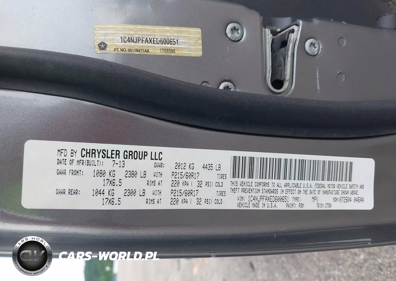2014 Jeep Patriot Latitude VIN:1C4NJPFAXED600651 - 9