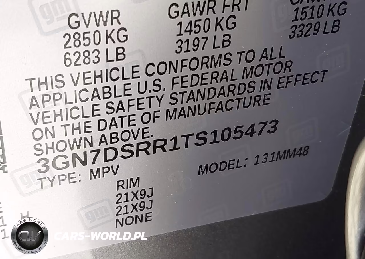 2026 Chevrolet Equinox Ev Rs, Fwd VIN:3GN7DSRR1TS105473 - 9