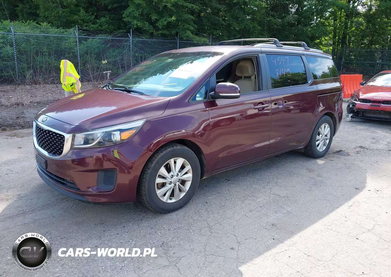 2015 Kia Sedona Lx VIN:KNDMB5C12F6019118 - 2