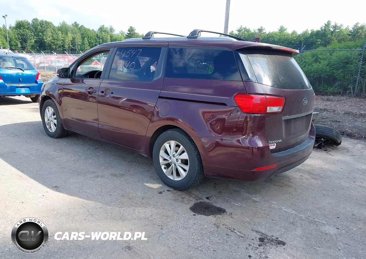 2015 Kia Sedona Lx VIN:KNDMB5C12F6019118 - 3