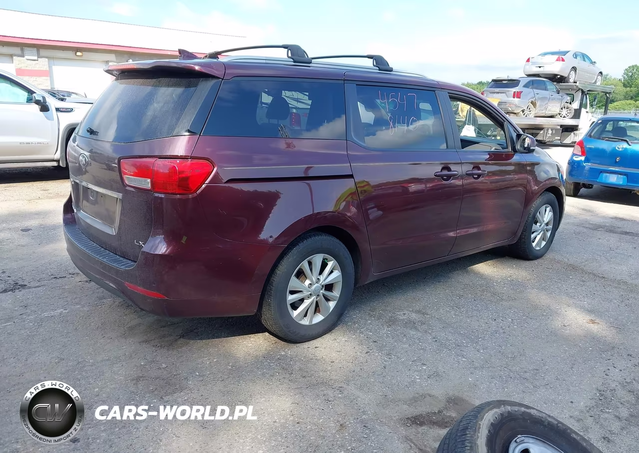 2015 Kia Sedona Lx VIN:KNDMB5C12F6019118 - 4