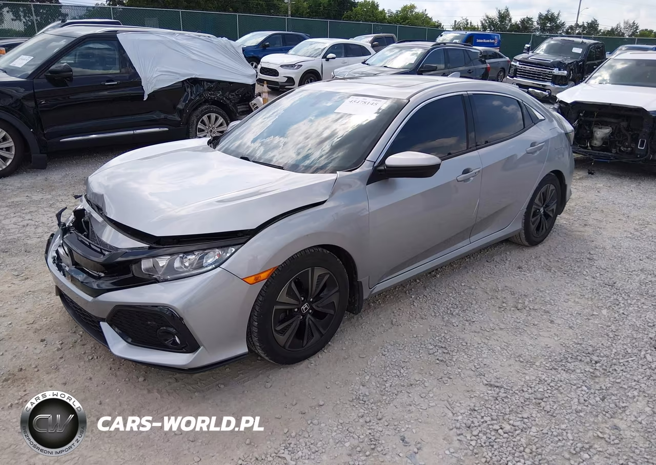 2018 Honda Civic Ex VIN:SHHFK7H55JU237081 - 2