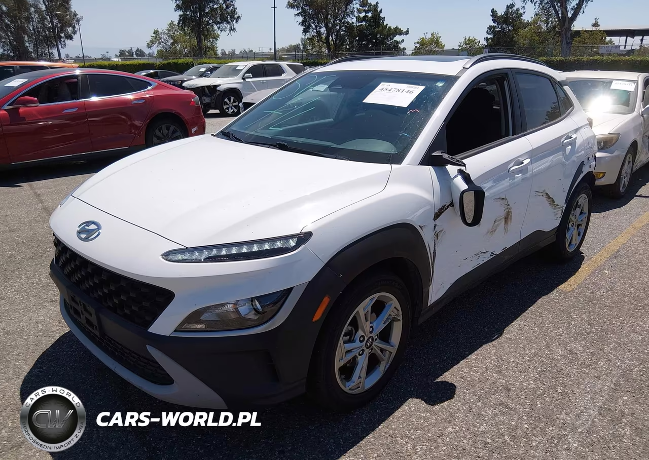 2022 Hyundai Kona Sel VIN:KM8K32AB3NU765405 - 2