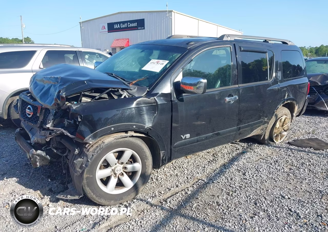 2009 Nissan Armada Se VIN:5N1BA08D09N605726 - 2