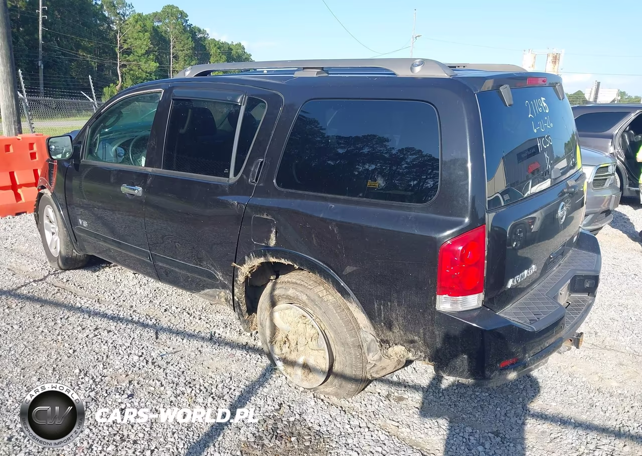 2009 Nissan Armada Se VIN:5N1BA08D09N605726 - 3