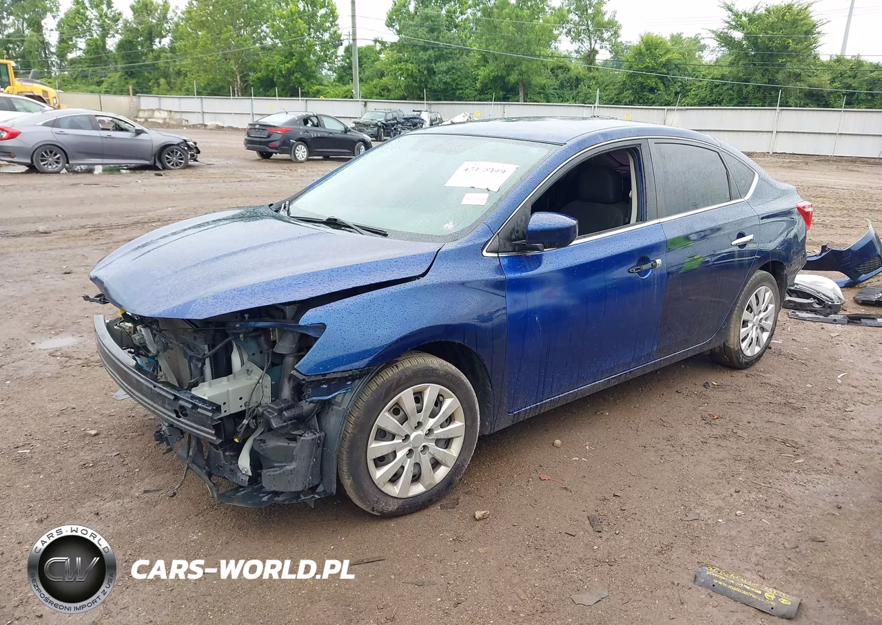 2019 Nissan Sentra S VIN:3N1AB7AP7KY370943 - 2
