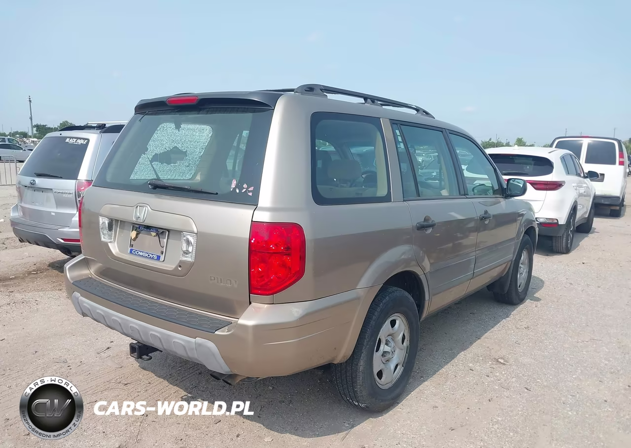 2003 Honda Pilot Lx VIN:2HKYF18123H576992 - 4