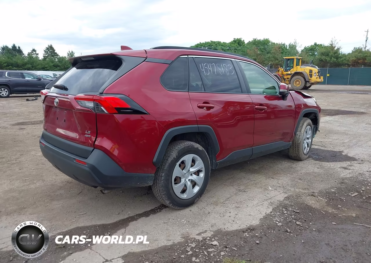 2021 Toyota Rav4 Le VIN:JTMG1RFV4MD071459 - 4
