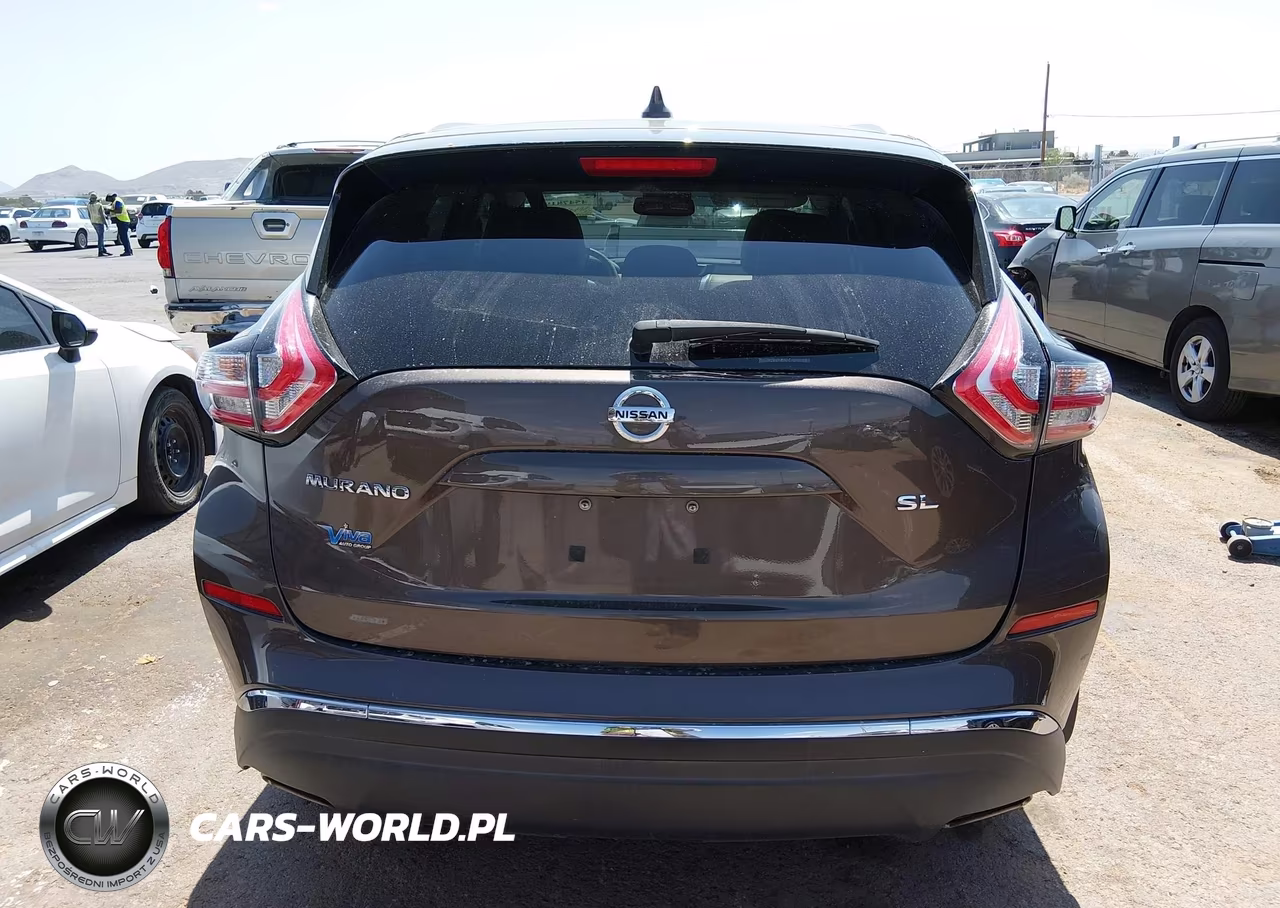2017 Nissan Murano Sl VIN:5N1AZ2MG4HN121332 - 17