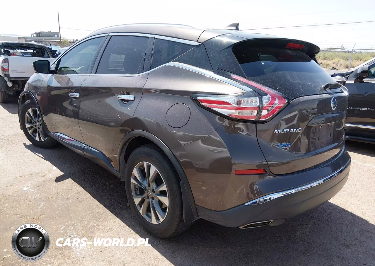 2017 Nissan Murano Sl VIN:5N1AZ2MG4HN121332 - 3