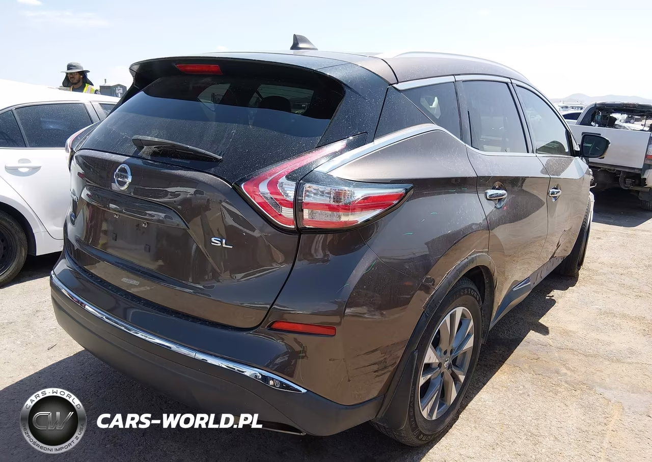 2017 Nissan Murano Sl VIN:5N1AZ2MG4HN121332 - 4