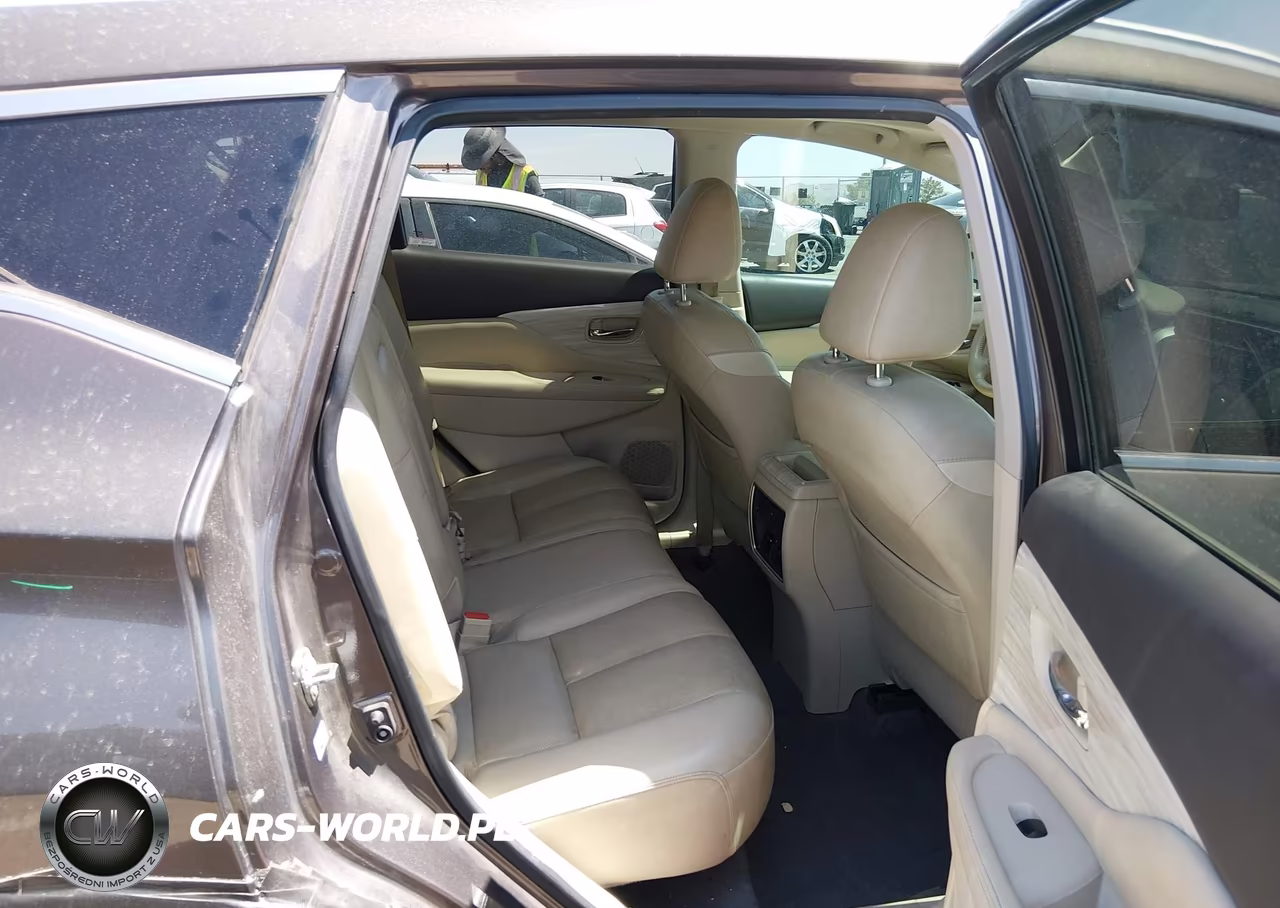 2017 Nissan Murano Sl VIN:5N1AZ2MG4HN121332 - 8
