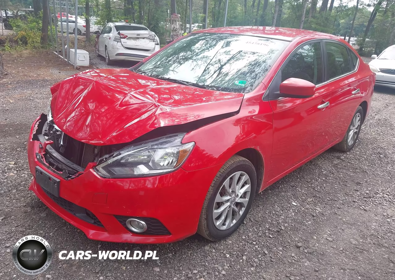 2018 Nissan Sentra Sv VIN:3N1AB7AP5JL642353 - 2