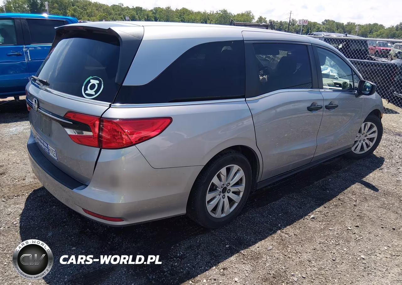 2021 Honda Odyssey Lx VIN:5FNRL6H20MB038214 - 4