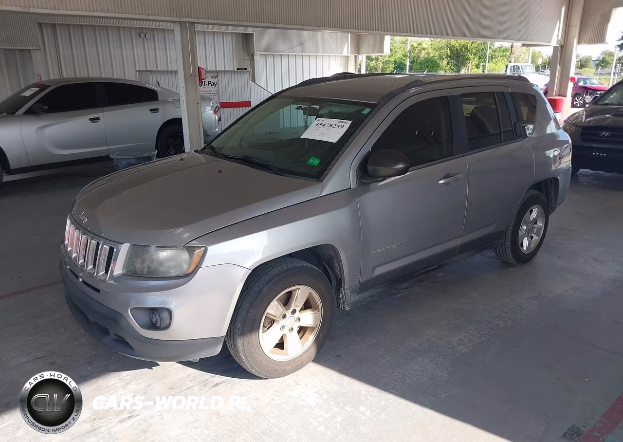 2014 Jeep Compass Sport VIN:1C4NJCBA8ED882609 - 2