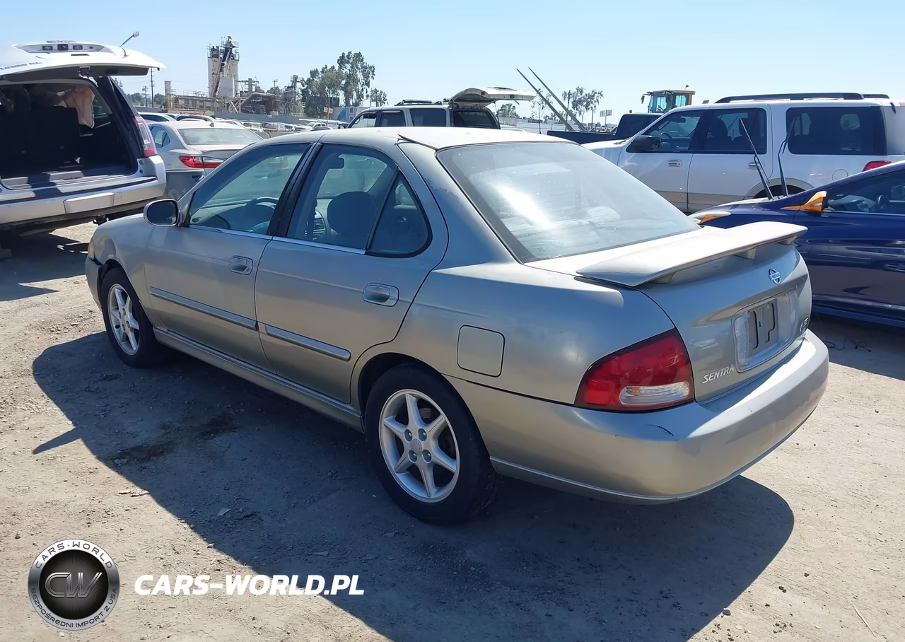 2001 Nissan Sentra Se VIN:3N1BB51D51L128324 - 3