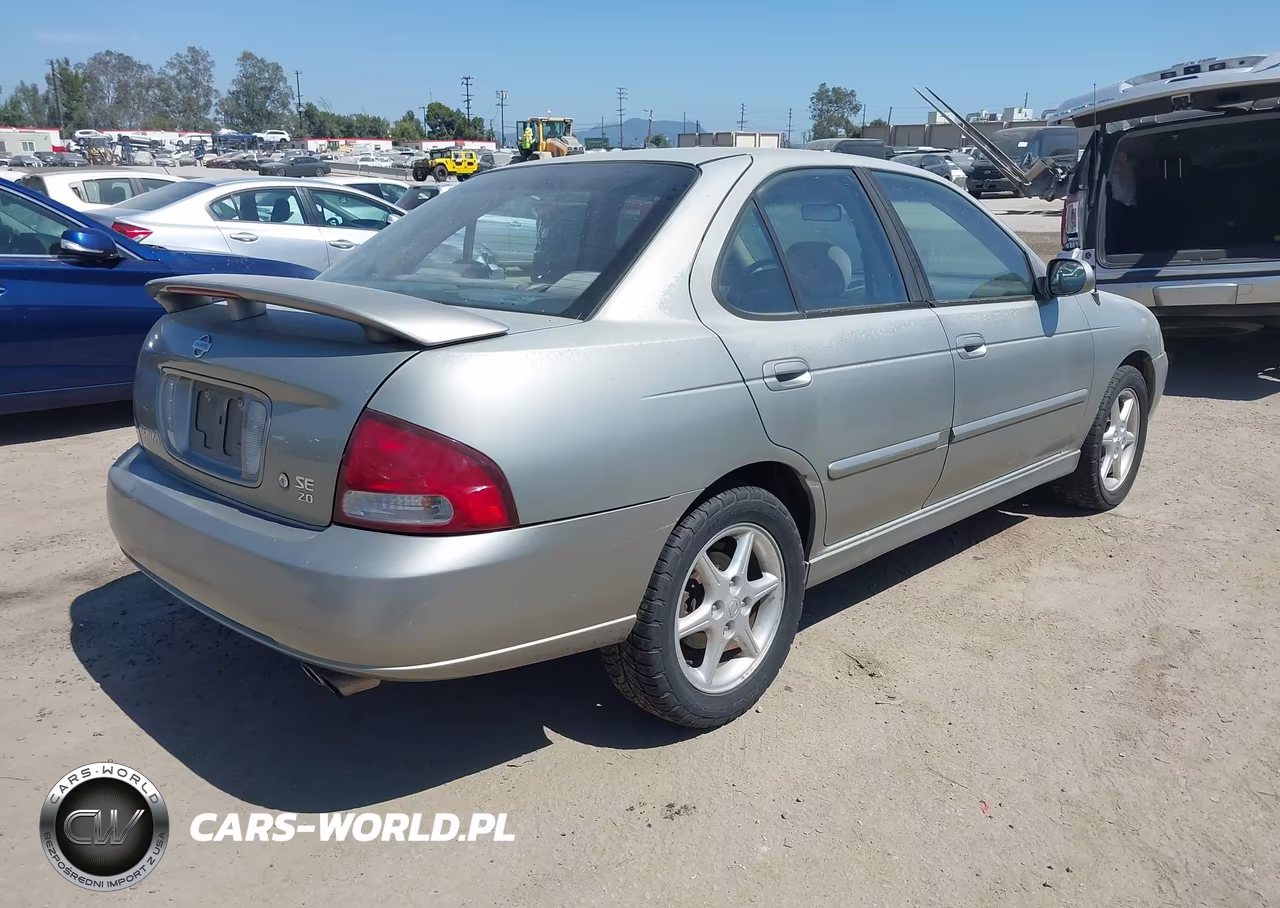 2001 Nissan Sentra Se VIN:3N1BB51D51L128324 - 4