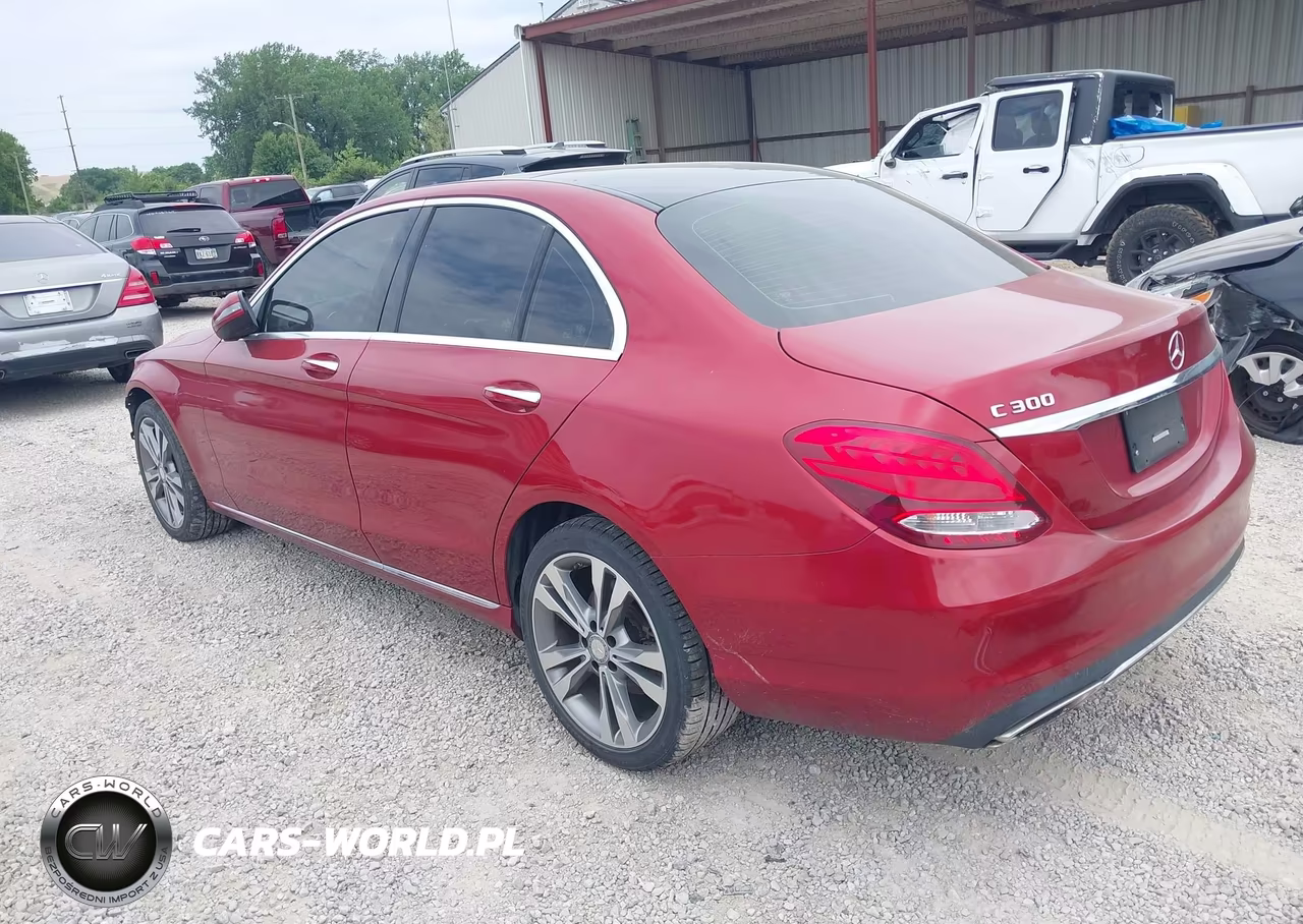 2017 Mercedes-Benz C 300 4Matic VIN:55SWF4KB7HU197193 - 3