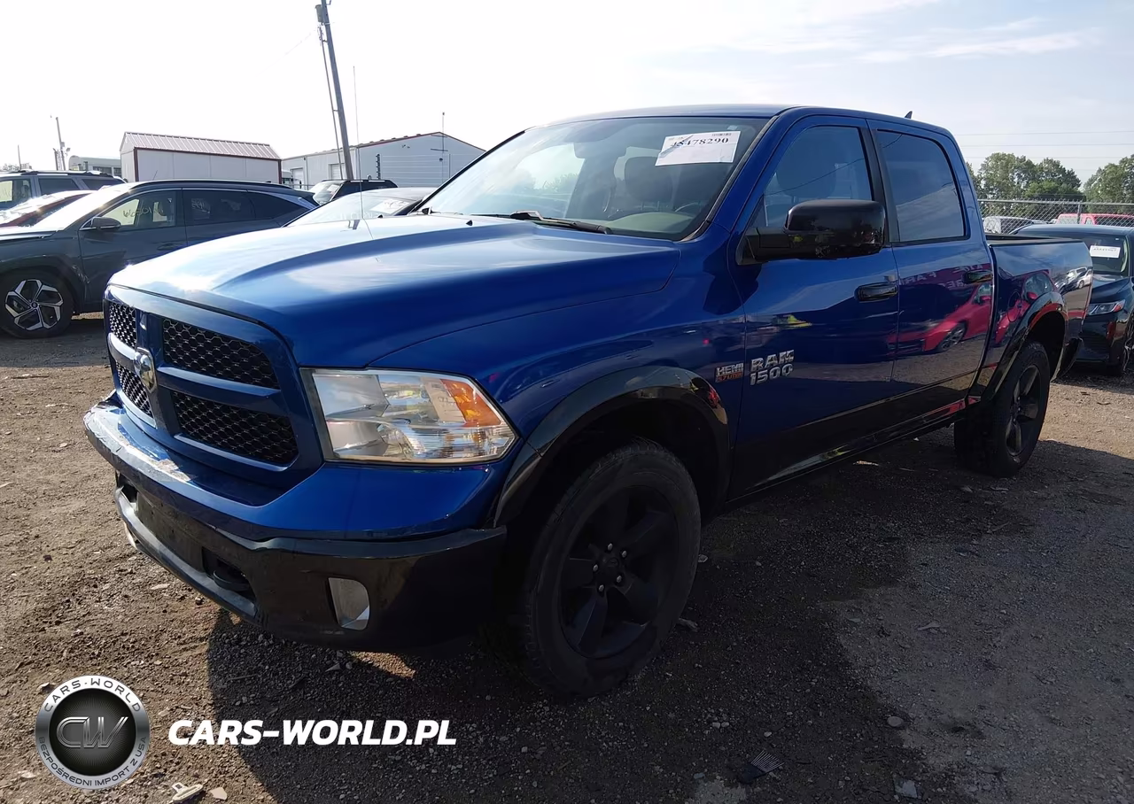 2016 Ram 1500 Outdoorsman VIN:1C6RR7LT7GS298533 - 2