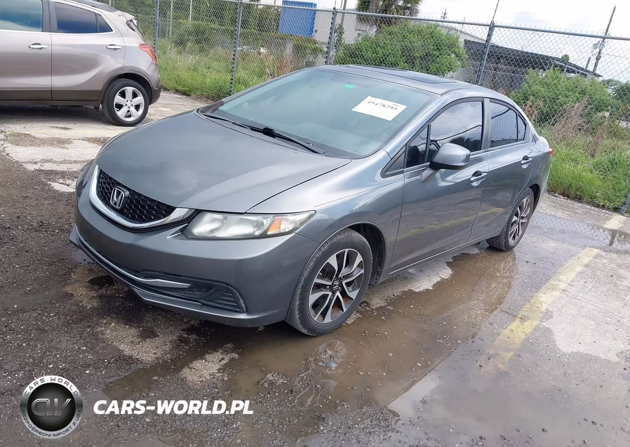 2013 Honda Civic Ex VIN:19XFB2F87DE067186 - 2