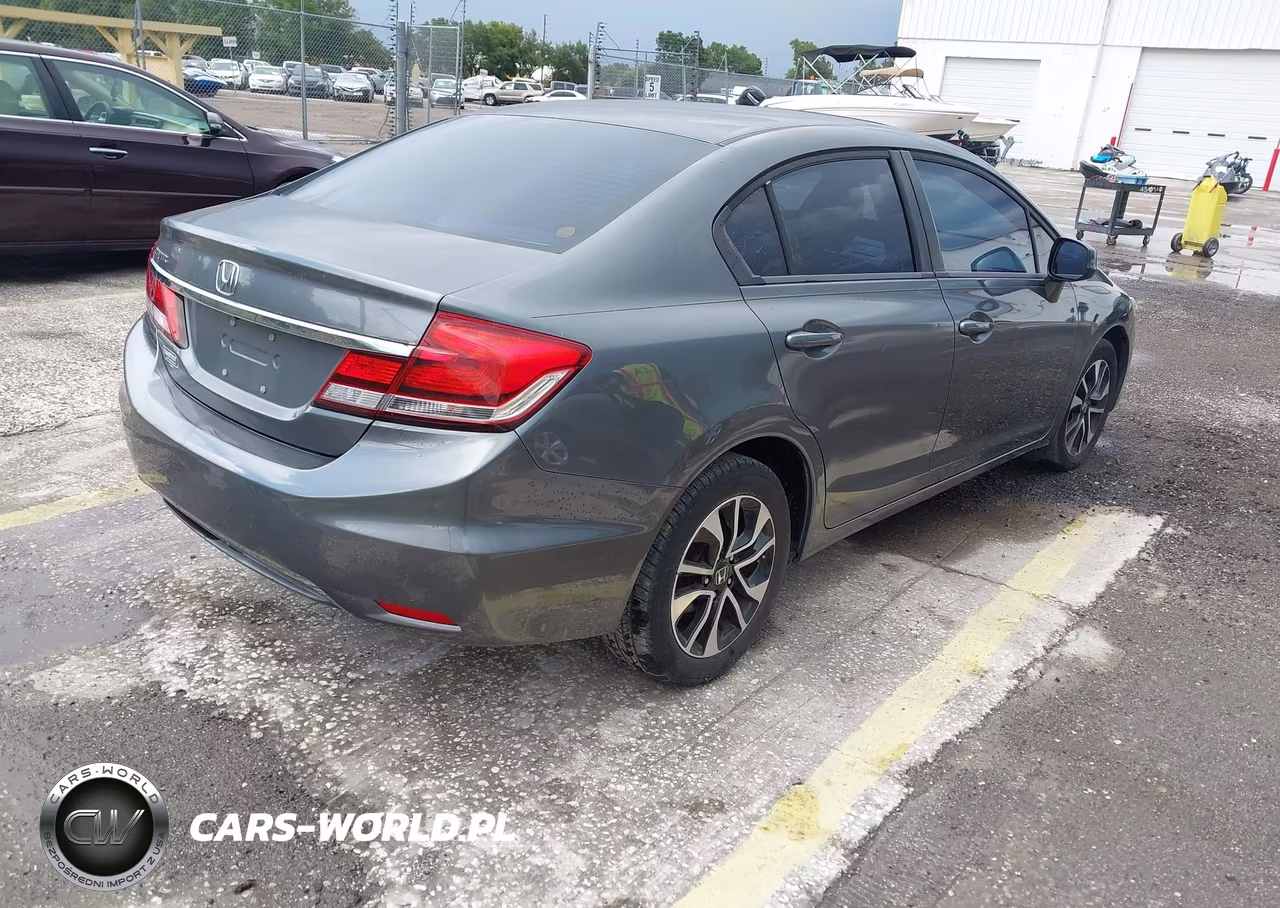 2013 Honda Civic Ex VIN:19XFB2F87DE067186 - 4