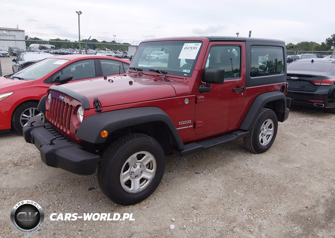 2013 Jeep Wrangler Sport VIN:1C4AJWAG6DL584120 - 2