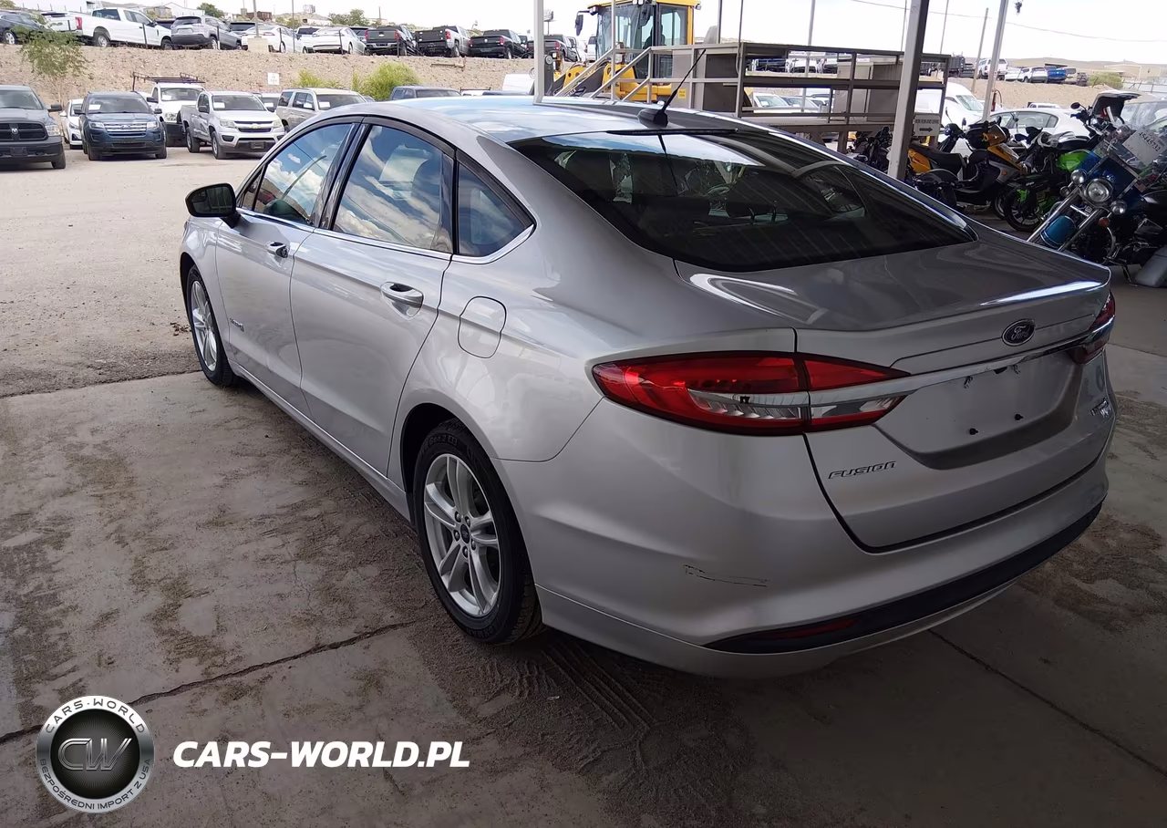 2018 Ford Fusion Hybrid S VIN:3FA6P0UU0JR212746 - 3