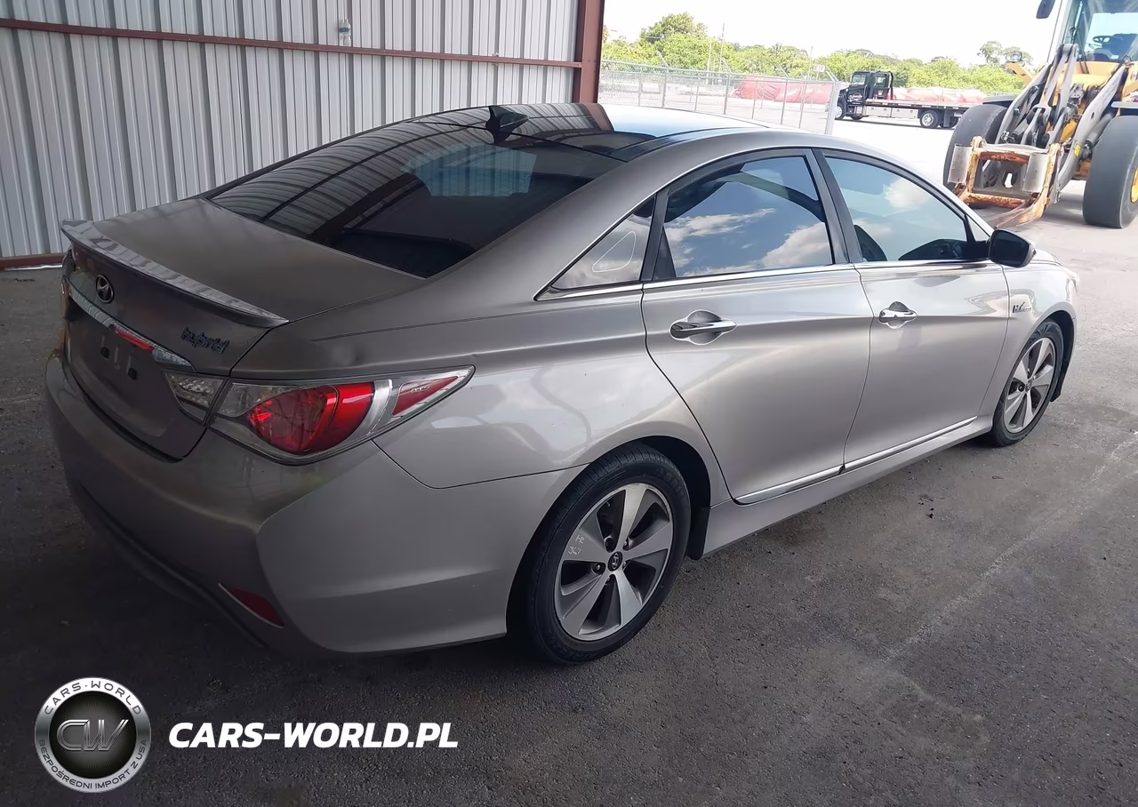 2012 Hyundai Sonata Hybrid VIN:KMHEC4A49CA023406 - 4