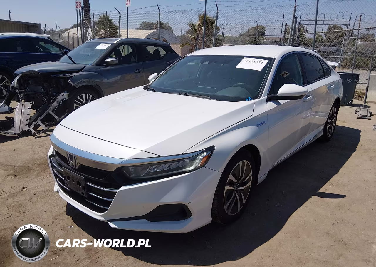 2021 Honda Accord Hybrid VIN:1HGCV3F12MA005458 - 2