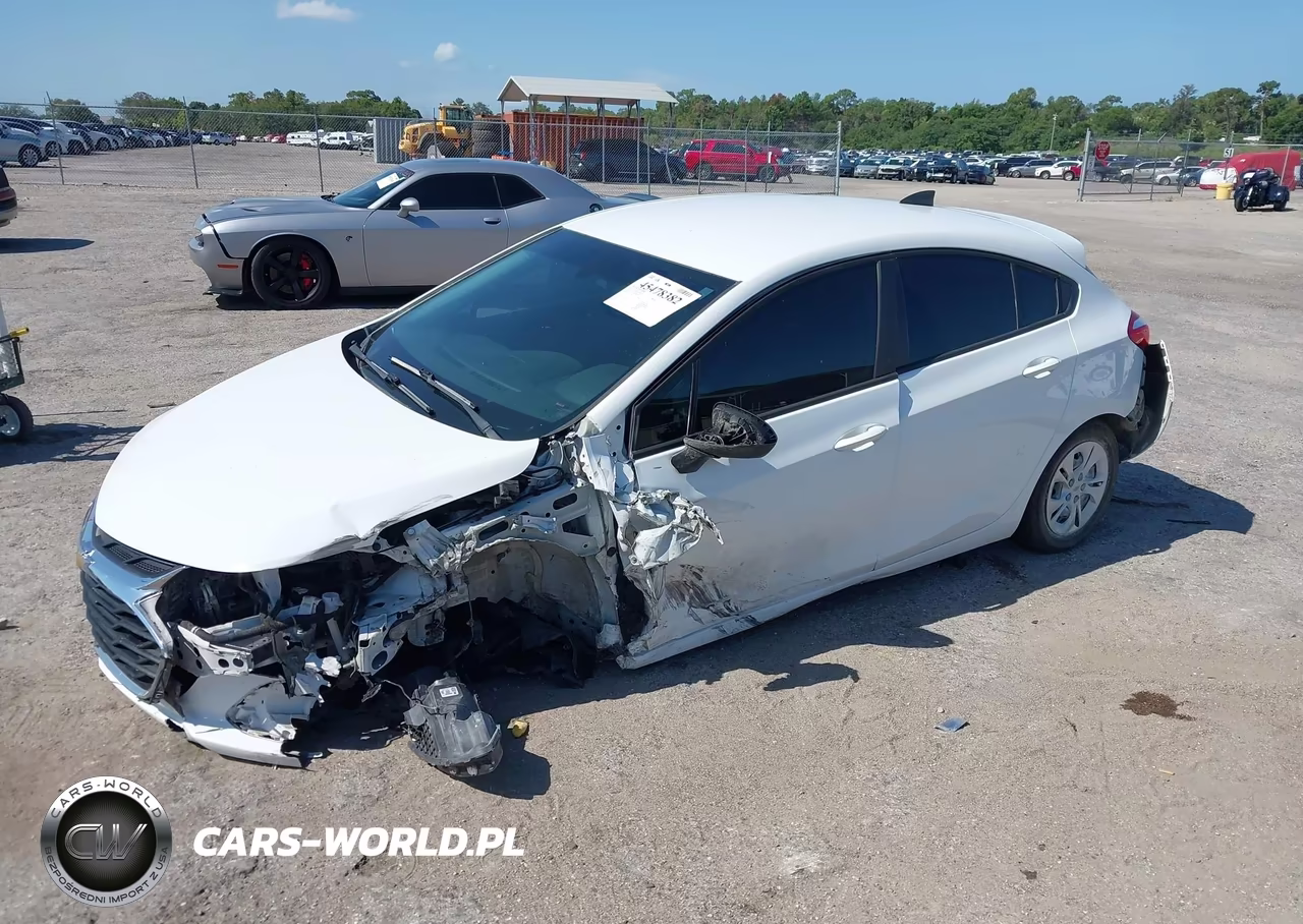 2019 Chevrolet Cruze Ls VIN:3G1BC6SM7KS607472 - 2
