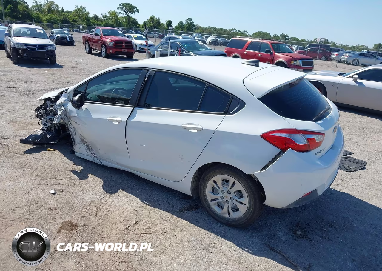 2019 Chevrolet Cruze Ls VIN:3G1BC6SM7KS607472 - 3