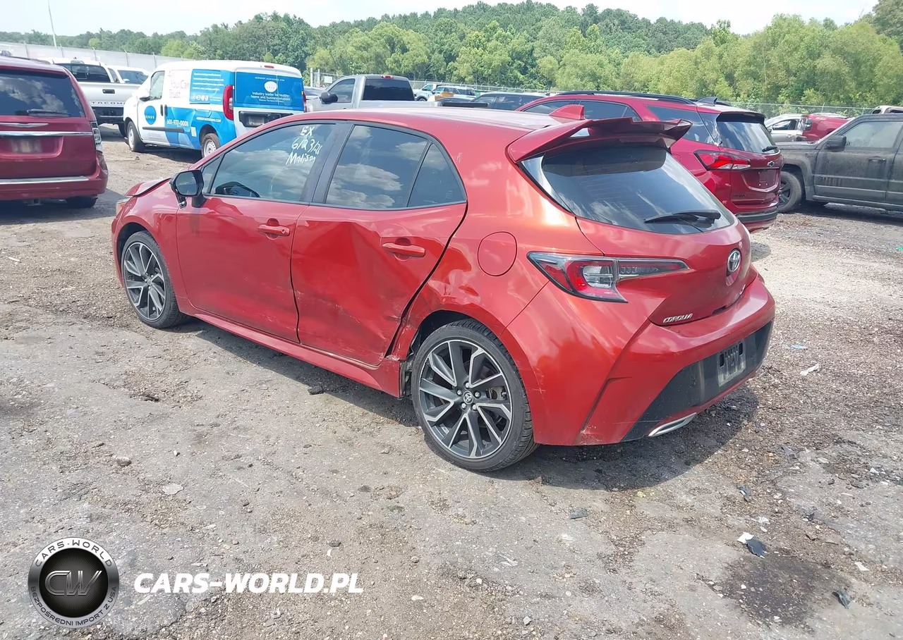 2019 Toyota Corolla Xse VIN:JTNK4RBE4K3067160 - 3