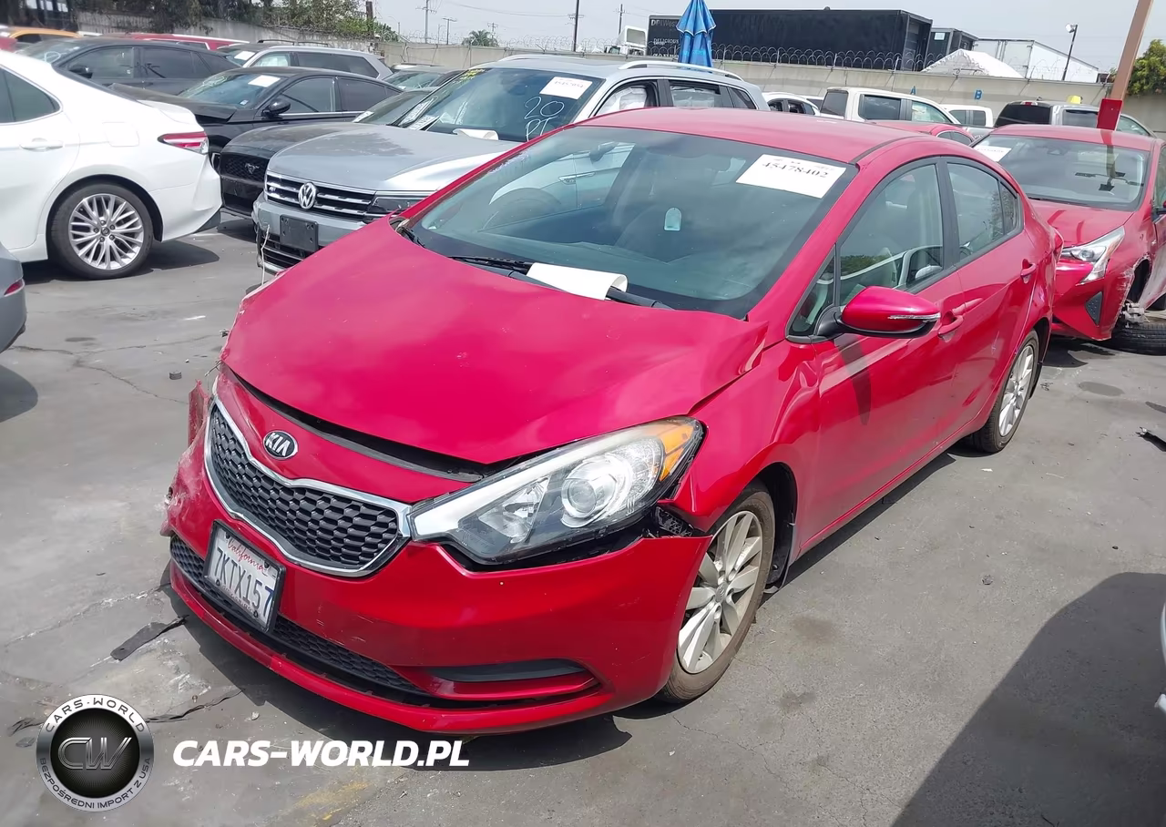 2015 Kia Forte Lx VIN:KNAFX4A63F5277847 - 2