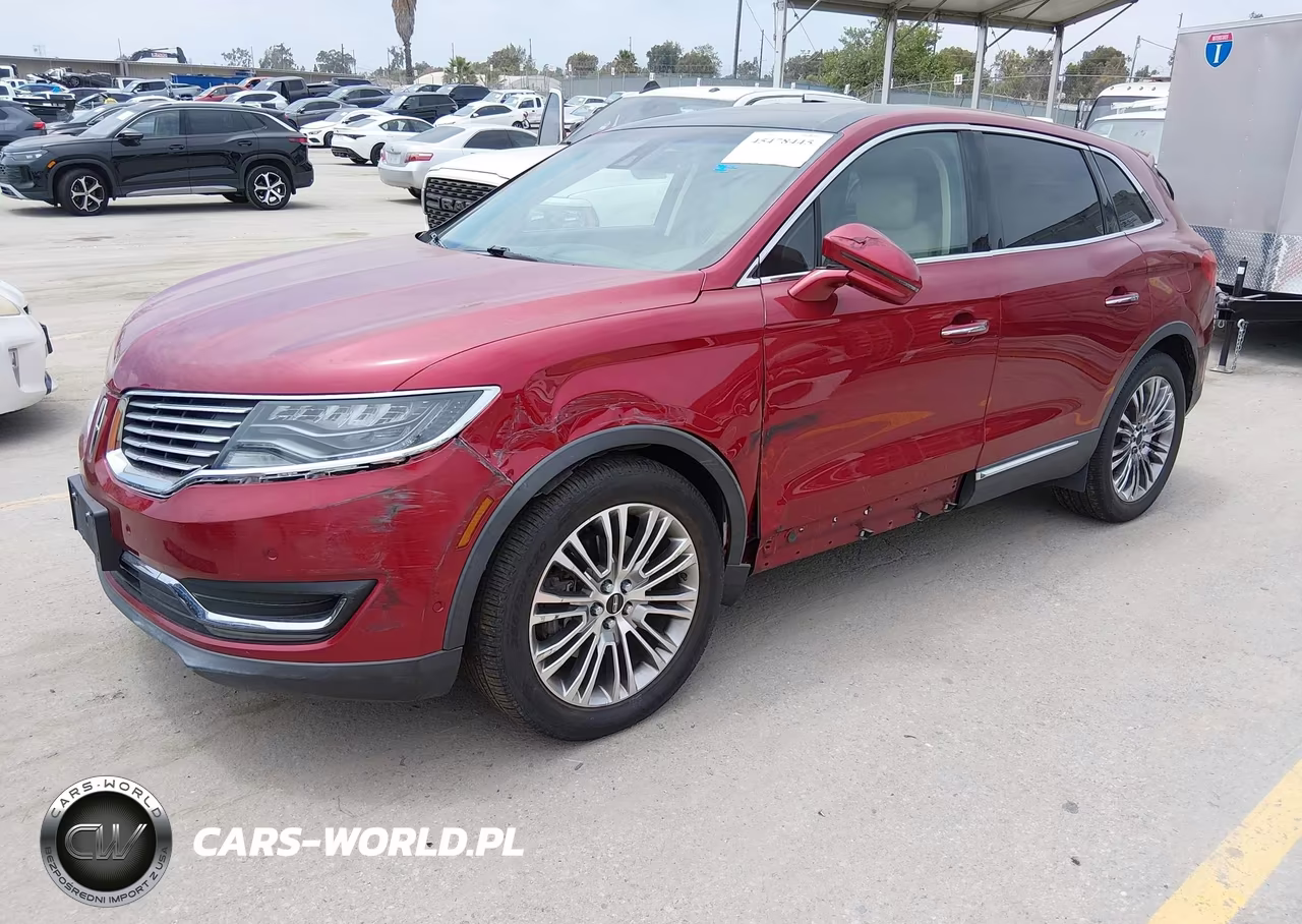 2016 Lincoln Mkx Reserve VIN:2LMTJ6LP9GBL57286 - 2