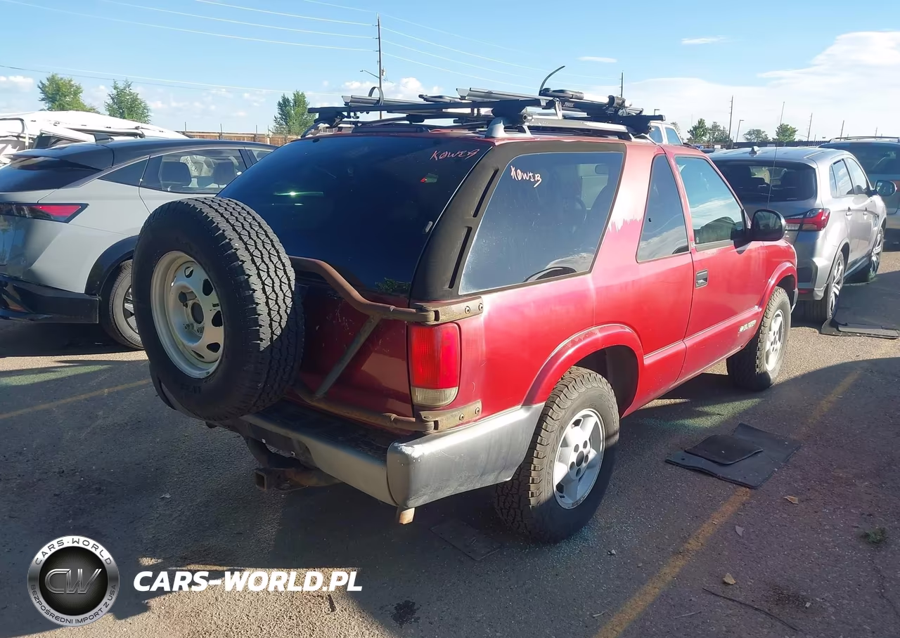 1997 Chevrolet Blazer Ls VIN:1GNCT18W4VK184347 - 4