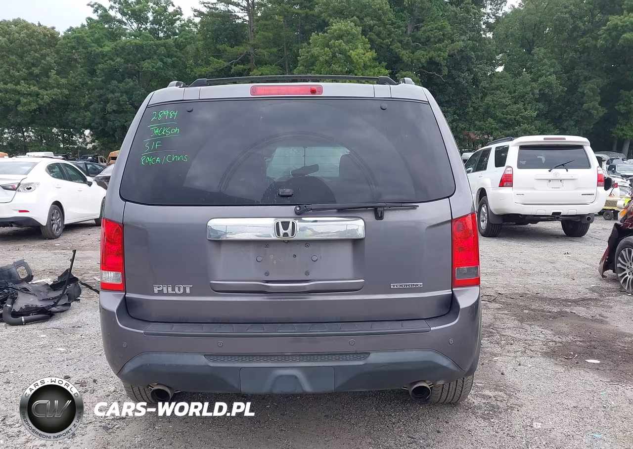 2014 Honda Pilot Touring VIN:5FNYF3H92EB016599 - 16