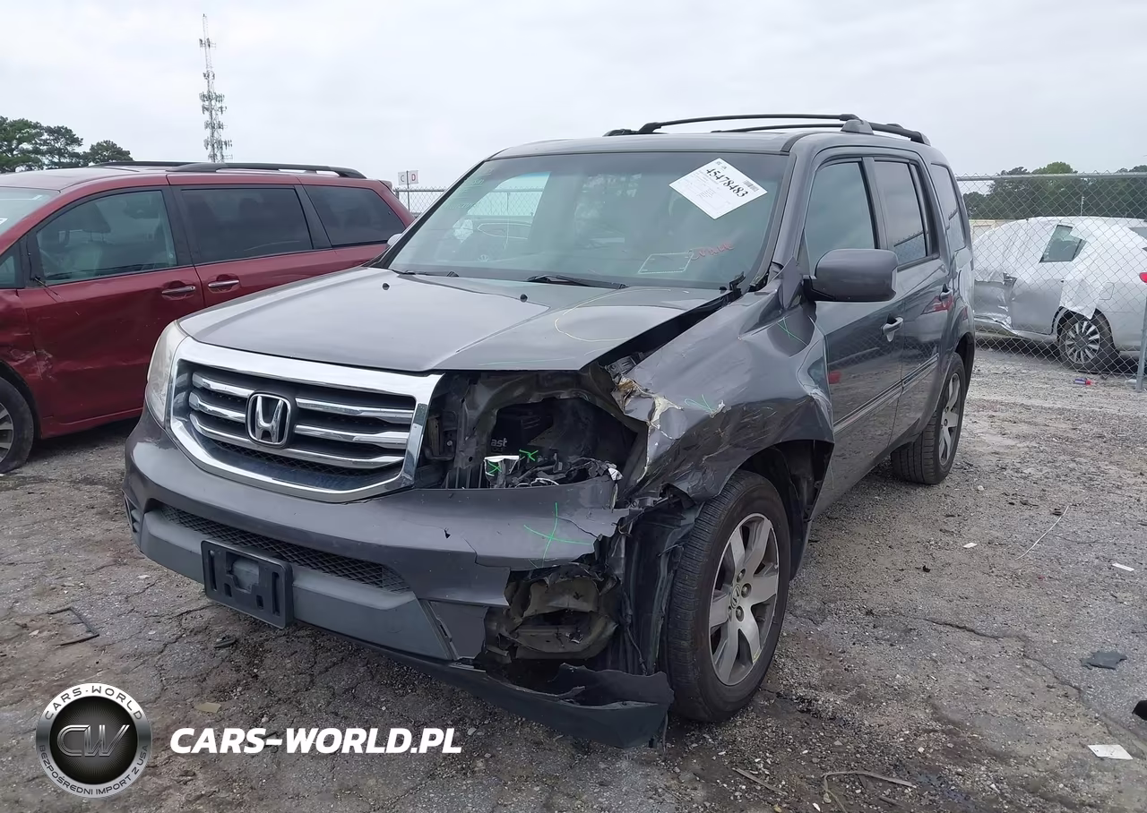 2014 Honda Pilot Touring VIN:5FNYF3H92EB016599 - 6
